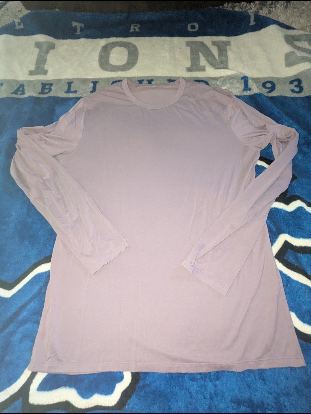 lululemon athletica Long Sleeve Crew Tee in Dusty Mauve